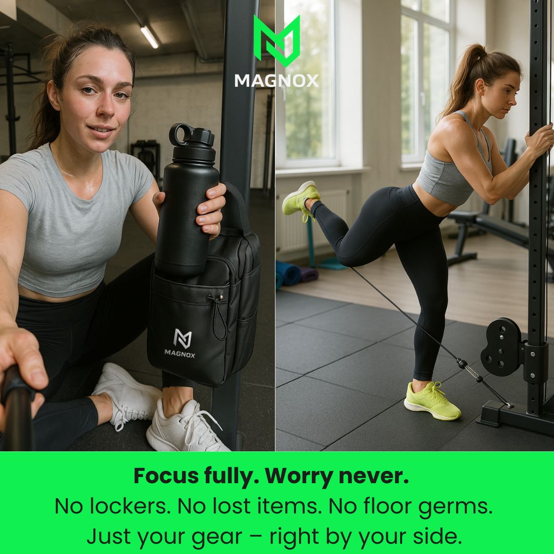 MAGNOX™ – The Magnetic Gym & Everyday Bag